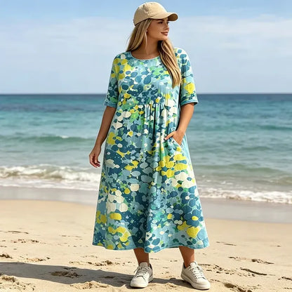 Women's Coastal Breeze Midi Dress
