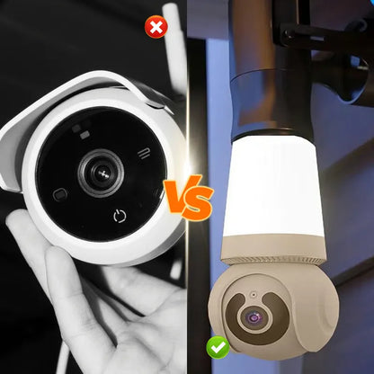 Smart Light Bulb Security Camera