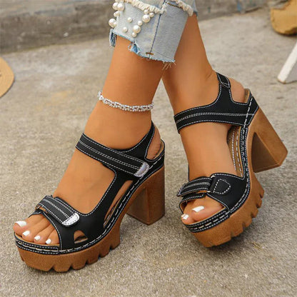 Women’s Platform Block Heel Sandals