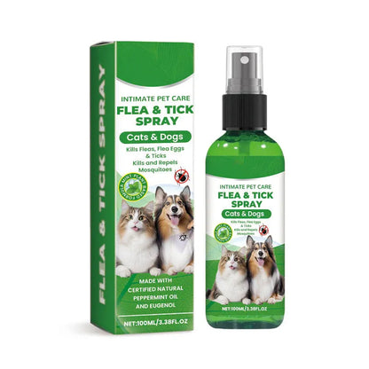 Flea &amp; Tick Spray for Dogs and Cats