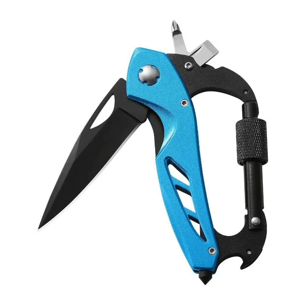 Carabiner EDC Multi-Tool Keychain