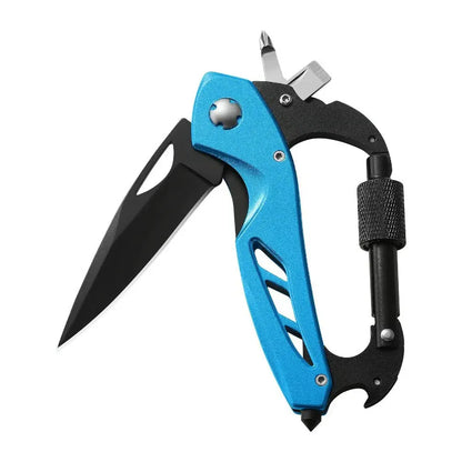 Carabiner EDC Multi-Tool Keychain