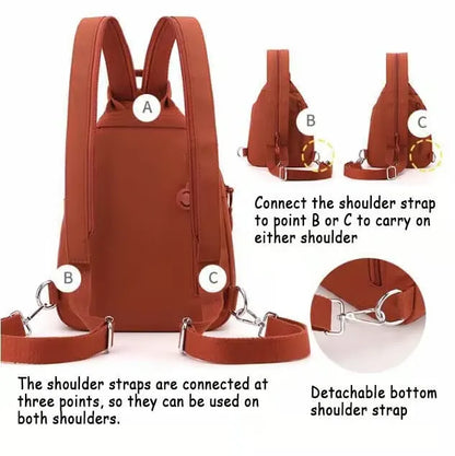 Women’s 3-in-1 Convertible Travel Backpack Bag