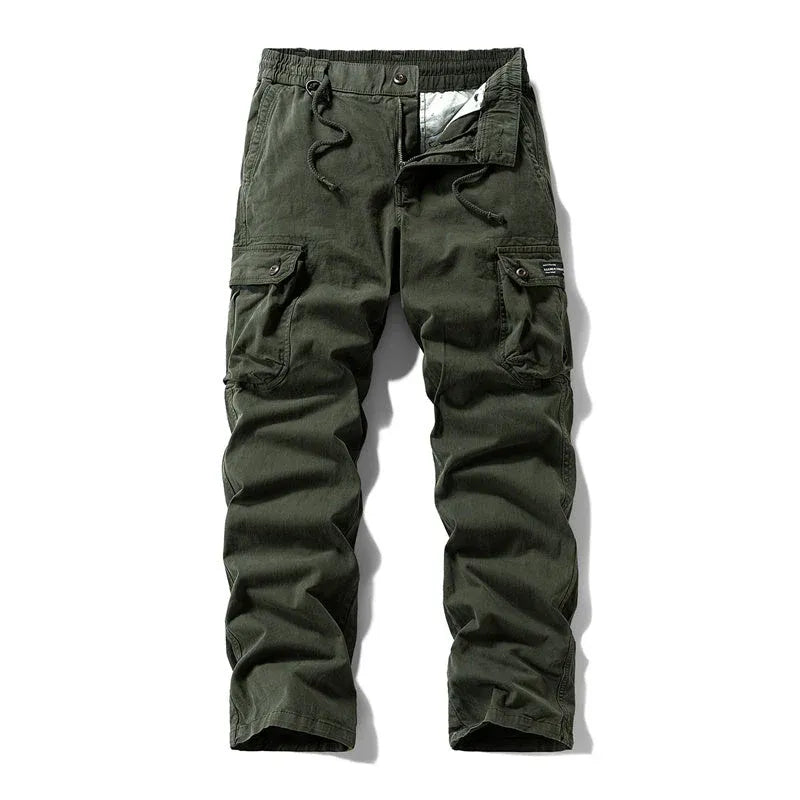 Men’s Tactical Cargo Pants with Multiple Pockets