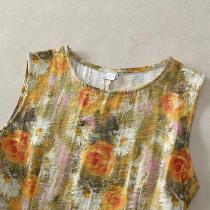 Women’s Sleeveless Pocket Midi Dress