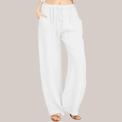 Women’s Lightweight Wide Leg Drawstring Pants