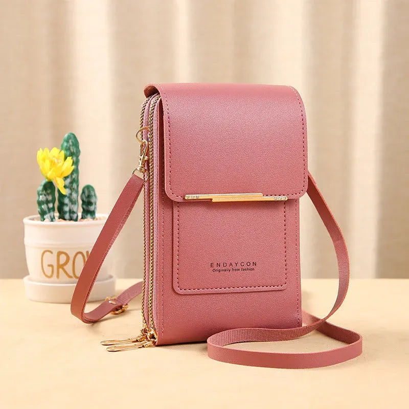 Touchscreen Crossbody Phone Wallet Bag