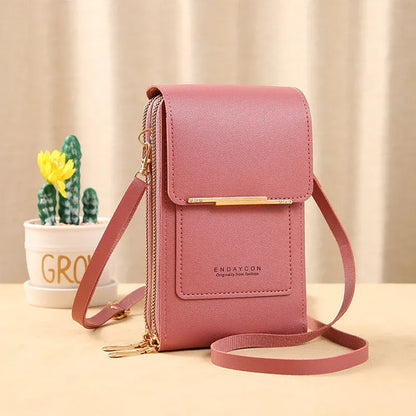 Touchscreen Crossbody Phone Wallet Bag