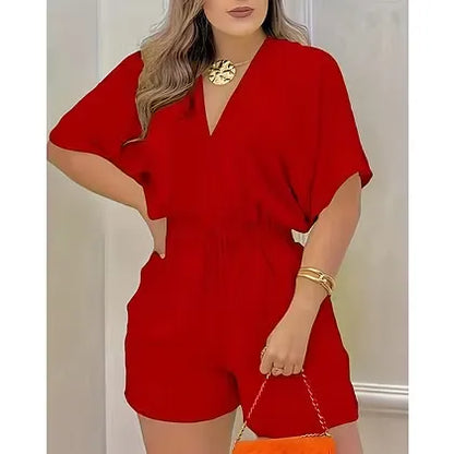 Women's Elastic Waist Romper