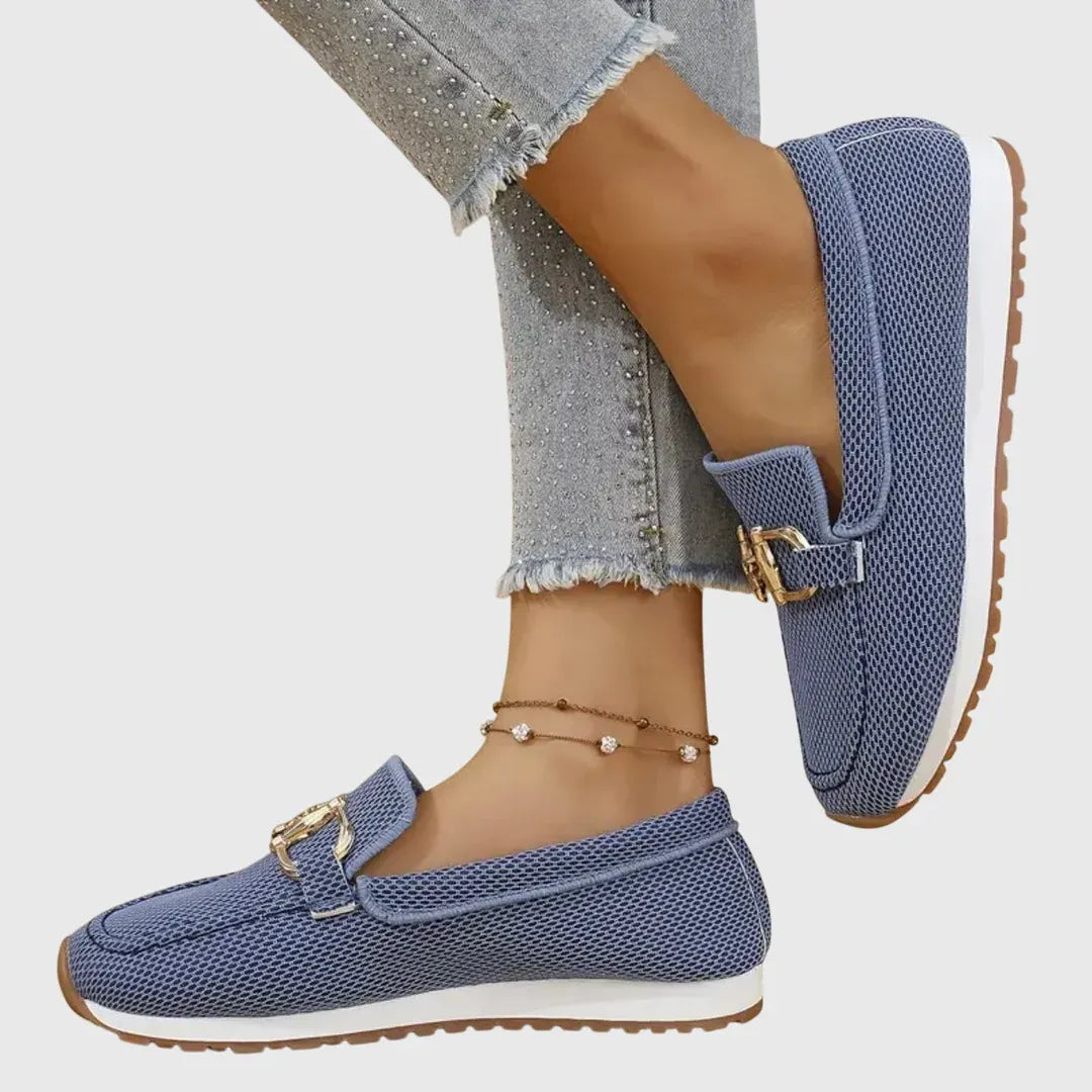 Women’s Buckle Accent Comfort Loafers