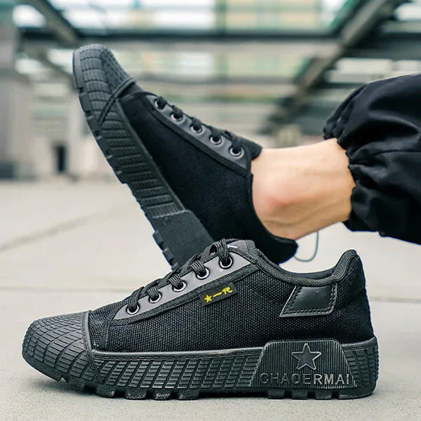 Men’s Rugged Low-Top Lace-Up Sneakers