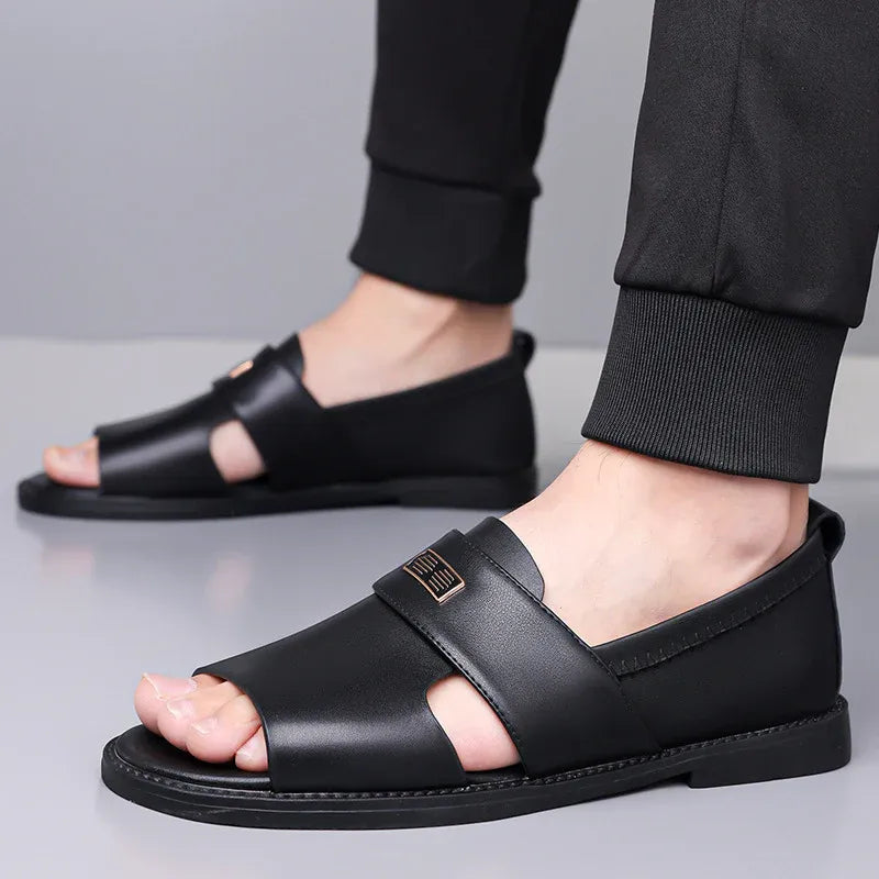 Men’s Open-Toe Slip-On Sandals