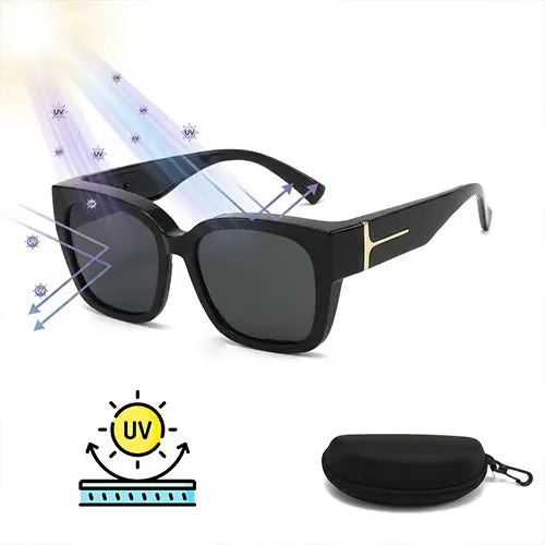 Square Frame Fashion Sunglasses