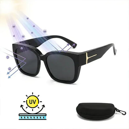 Square Frame Fashion Sunglasses