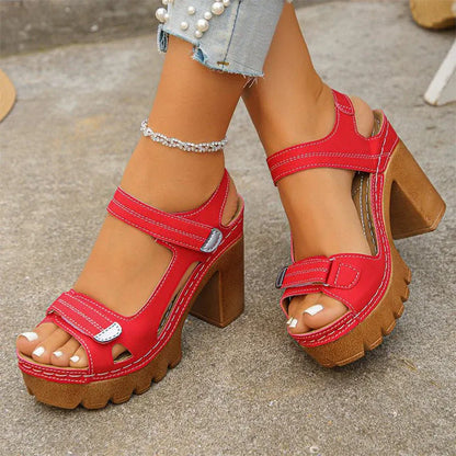 Women’s Platform Block Heel Sandals