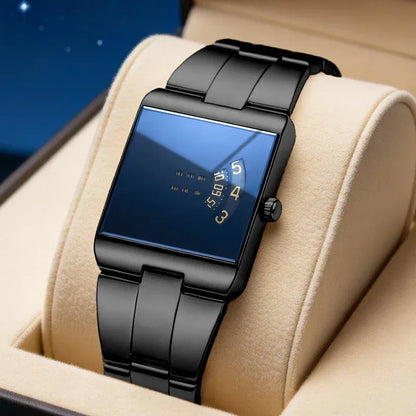Men’s Luxury Mirror Dial Bracelet Watch