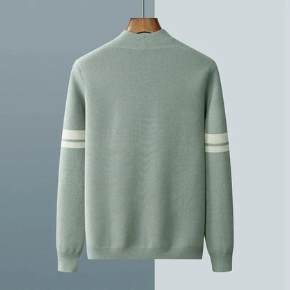 Men’s Button-Front Knit Cardigan