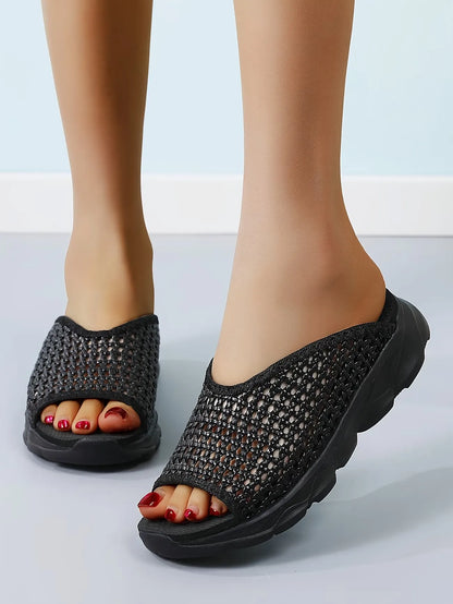 Women’s Breathable Mesh Slide Sandals