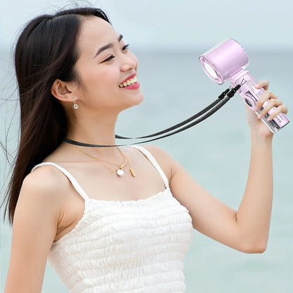 Portable Bladeless Handheld Fan with Digital Display