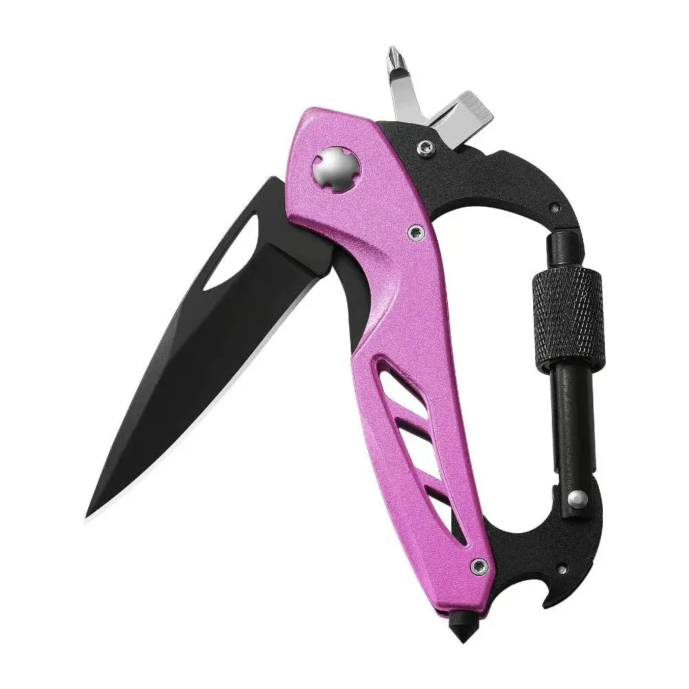 Carabiner EDC Multi-Tool Keychain