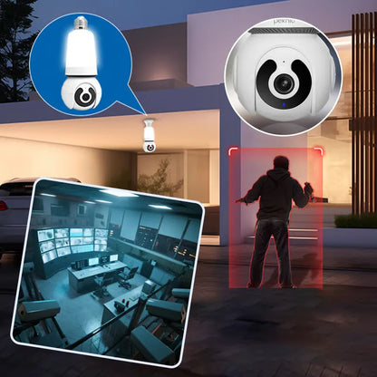 Smart Light Bulb Security Camera