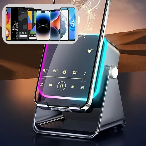 Wireless Audio Speaker Phone Stand