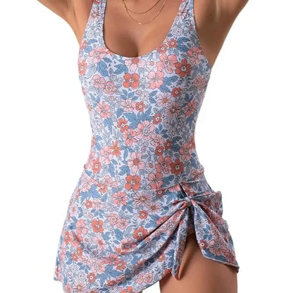 Women’s Slim Fit One-Piece Swim Dress