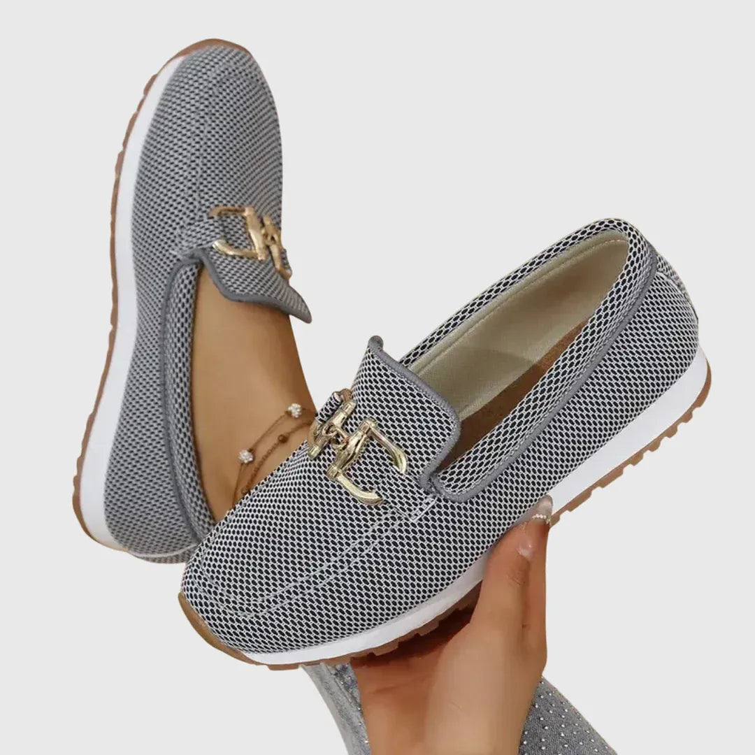 Women’s Buckle Accent Comfort Loafers