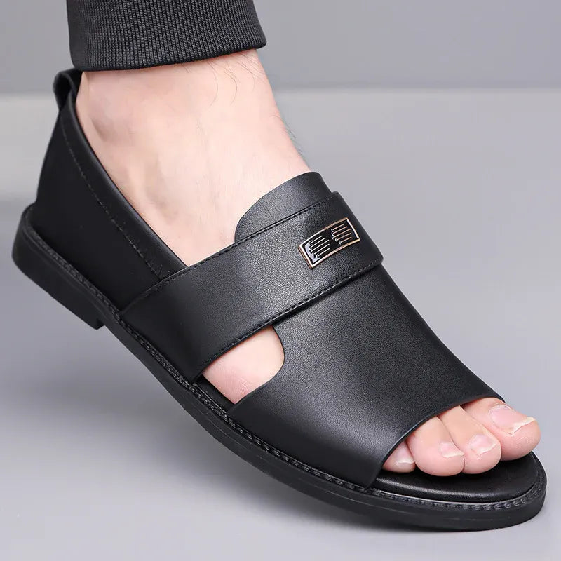 Men’s Open-Toe Slip-On Sandals