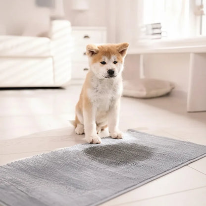 Ultra-Absorbent Plush Pet Mat