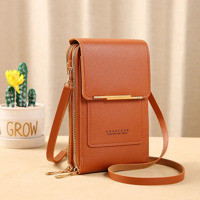 Touchscreen Crossbody Phone Wallet Bag
