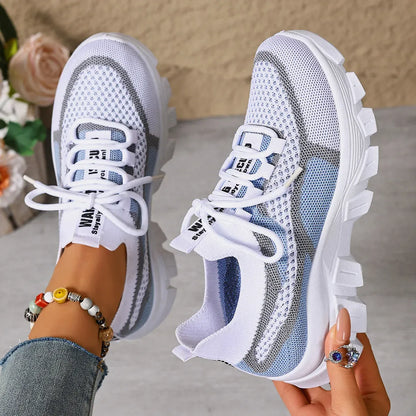Women’s Breathable Chunky Sole Sneakers