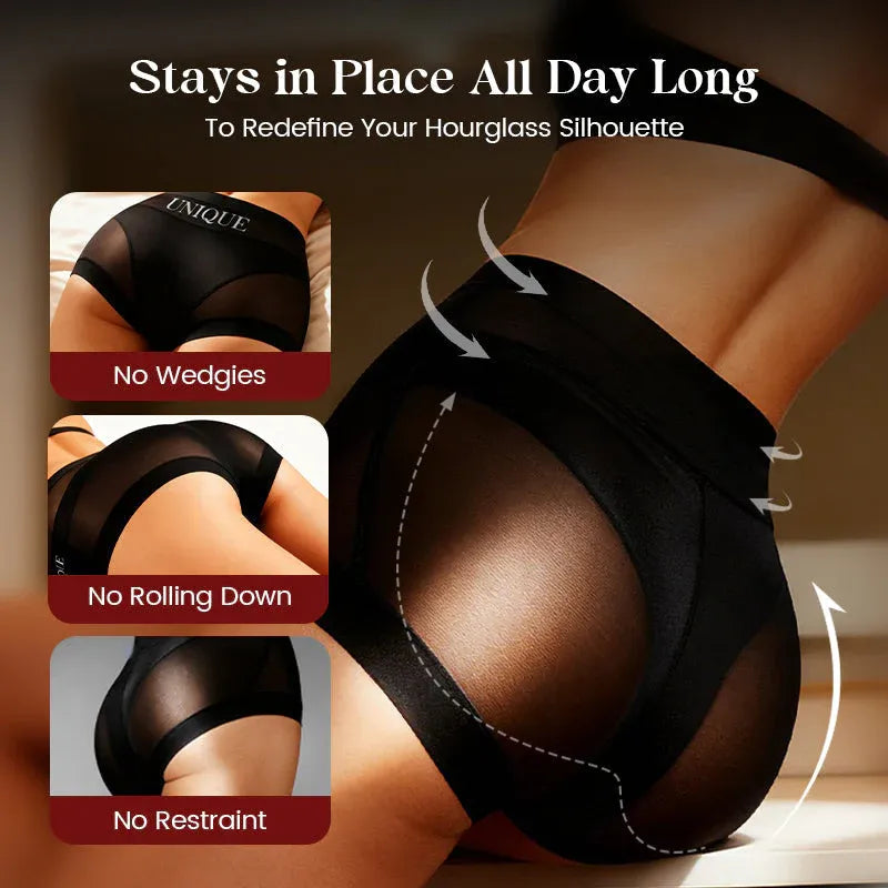 Women's High-Waisted Seamless Briefs Set (6-Pack)