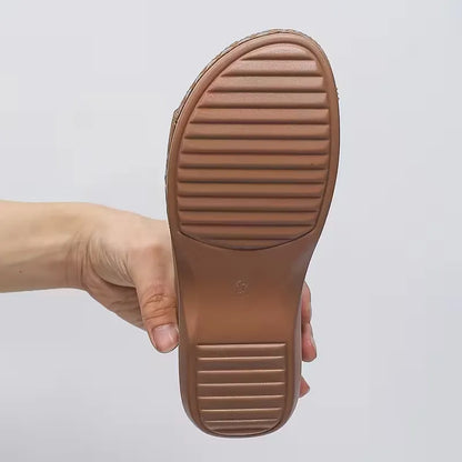 Women’s Cutout Comfort Slide Sandals