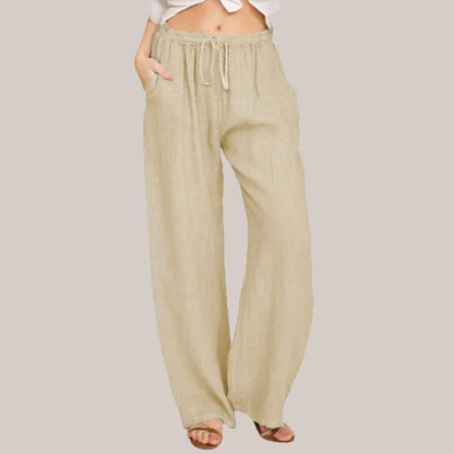 Women’s Lightweight Wide Leg Drawstring Pants