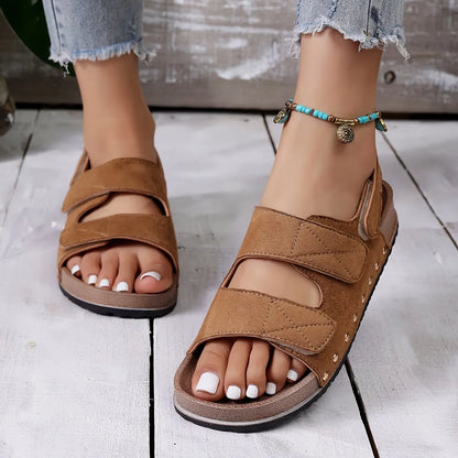 Women’s Rivet Strap Comfort Sandals