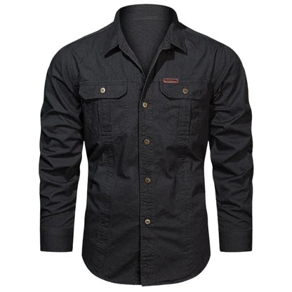 Men's Rugged Long Sleeve Work Shirt