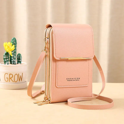 Touchscreen Crossbody Phone Wallet Bag