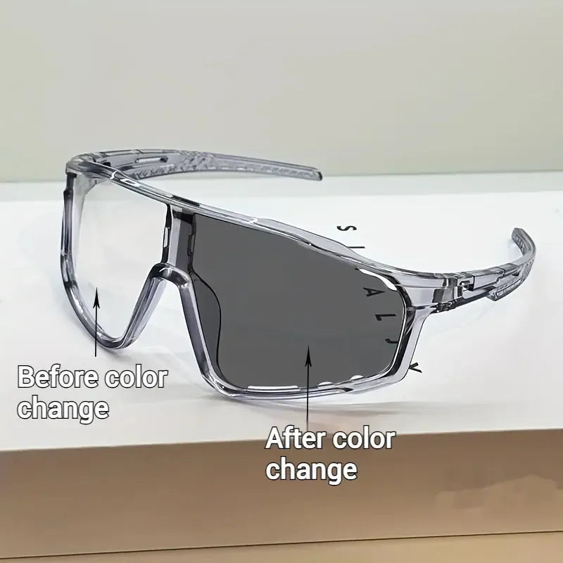 Men’s Photochromic UV400 Safety Glasses