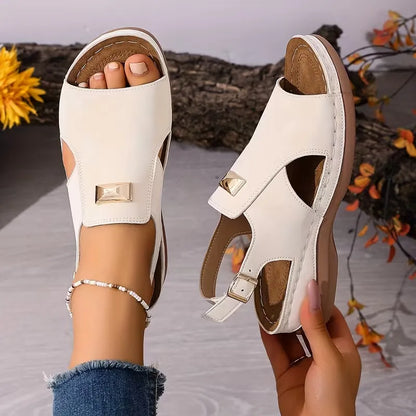Women’s Cutout Slingback Comfort Sandals