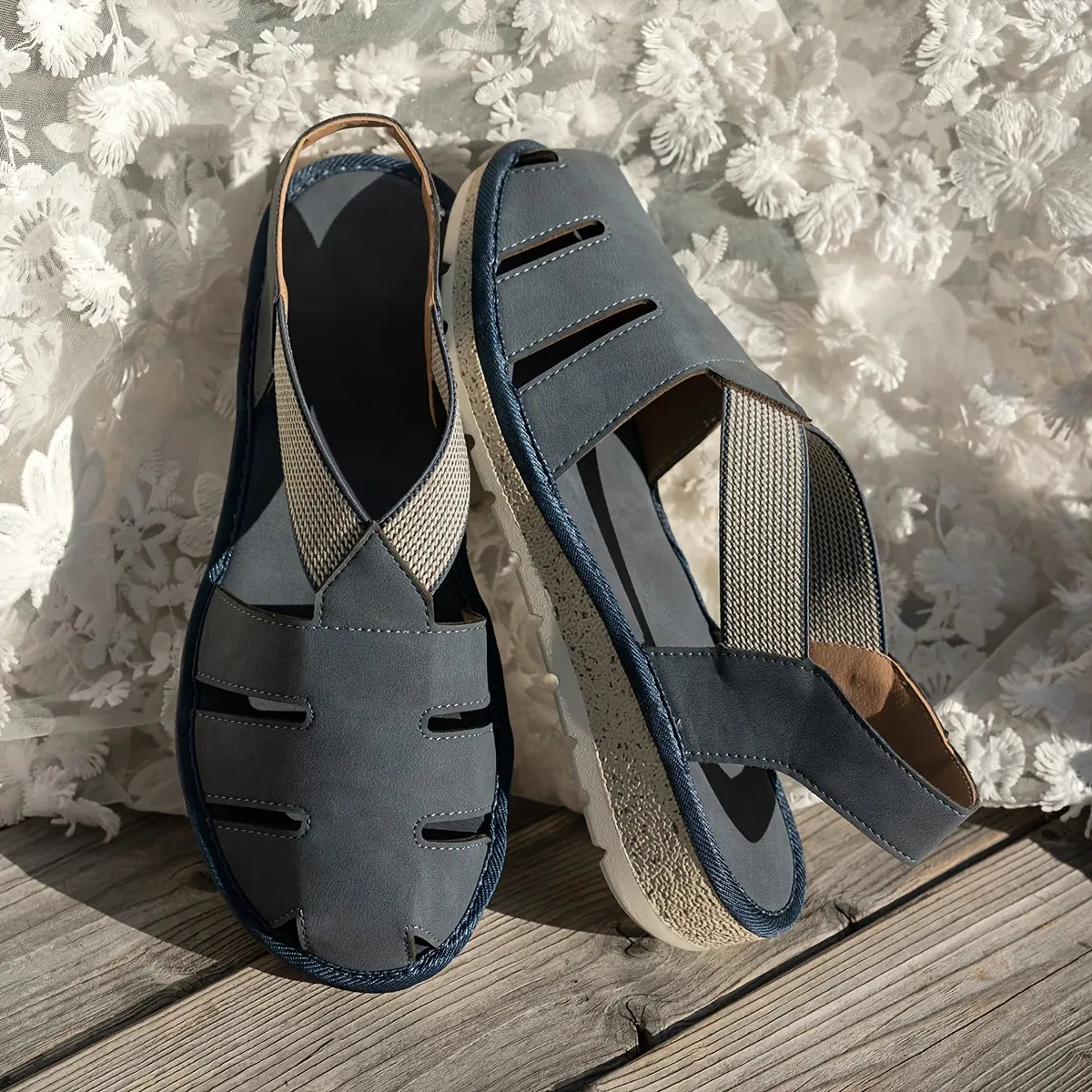 Women’s Cutout Slingback Comfort Sandals