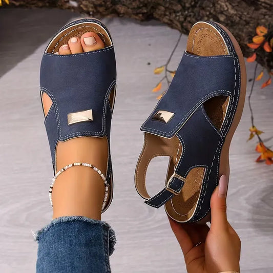 Women’s Cutout Slingback Comfort Sandals