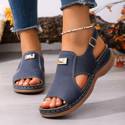 Women’s Cutout Slingback Comfort Sandals