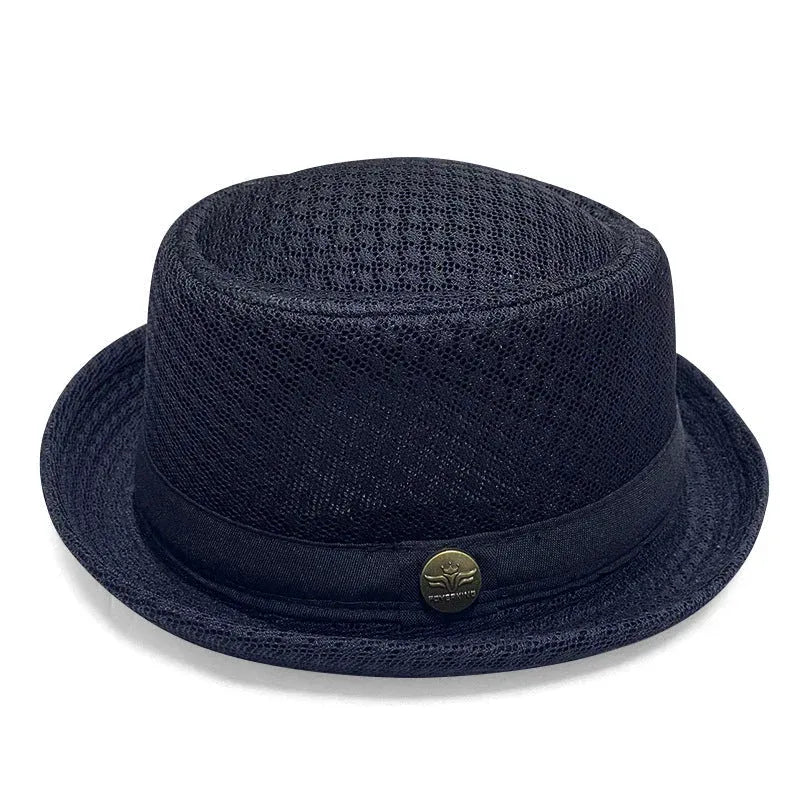 Unisex Mesh Pork Pie Hat