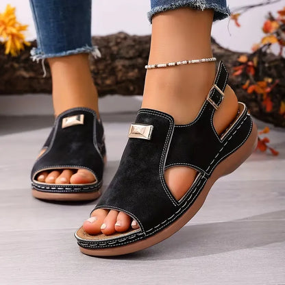 Women’s Cutout Slingback Comfort Sandals