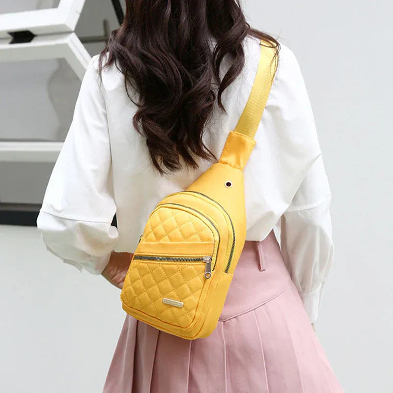 Women’s Quilted Mini Sling Crossbody Bag