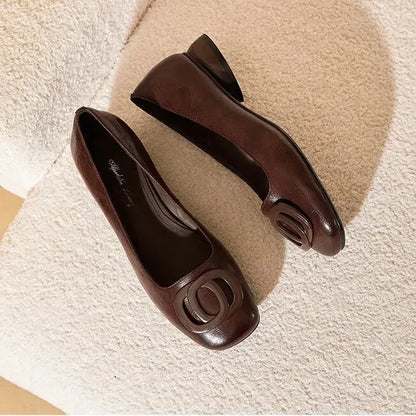 Women’s Buckle Accent Comfort Flats