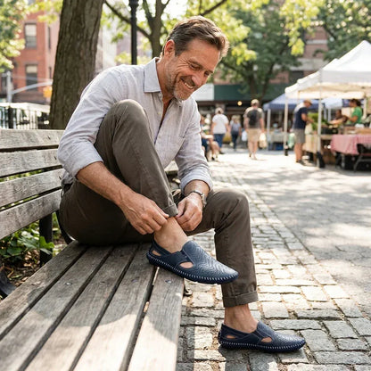 Breathable Slip-On Comfort Sandals for Men