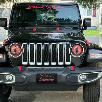 Beast Eye Headlight Decals
