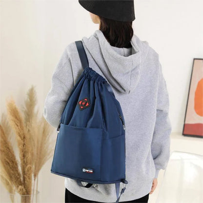 Large-Capacity Drawstring Backpack